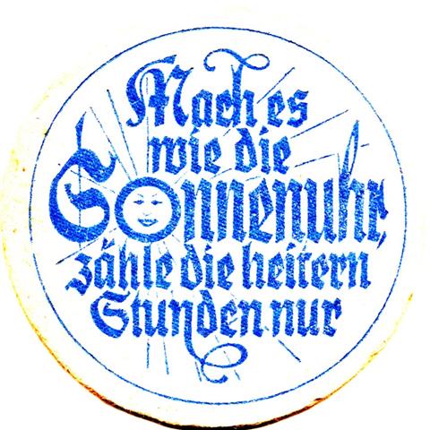 unbekannt ----- spruch rund 5b (215-mach es-blau)